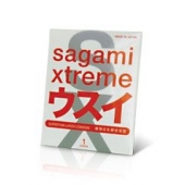 Ультратонкий презерватив Sagami Xtreme SUPERTHIN - 1 шт. - Sagami - купить с доставкой в Кемерово