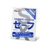 Презерватив Sagami Xtreme Ultrasafe с двойным количеством смазки - 1 шт. - Sagami - купить с доставкой в Кемерово