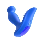 Синий вибромассажер простаты 3,5’’ Remote Control P-spot Massager - 12,5 см. - Erokay - в Кемерово купить с доставкой