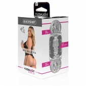 Прозрачный двусторонний мастурбатор Fleshlight Quickshot Mia Malkova - Fleshlight - в Кемерово купить с доставкой