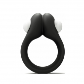 Черное эрекционное кольцо Zippy Vibrating Ring With Bullet - Adrien Lastic - в Кемерово купить с доставкой