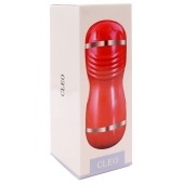 Двусторонний мастурбатор в колбе Cleo - вагина и ротик - Boys of Toys - в Кемерово купить с доставкой