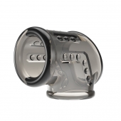 Дымчатая насадка на пенис и мошонку - Baile - в Кемерово купить с доставкой