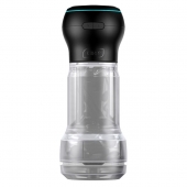 Набор PowerBlow   Feel Pocket Stroker Crystal: мастурбатор и интерактивная насадка - Kiiroo - в Кемерово купить с доставкой