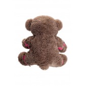 Бондажный набор: бурый мишка с розовыми оковами и наручниками - Pecado - купить с доставкой в Кемерово