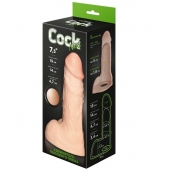 Телесный фаллоудлинитель с мошонкой Cock Next - 19 см. - LOVETOY (А-Полимер) - в Кемерово купить с доставкой