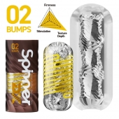Мастурбатор Tenga Spinner DX 02 Bumps - Tenga - в Кемерово купить с доставкой