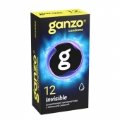 Супертонкие презервативы Ganzo Invisible - 12 шт. - Ganzo - купить с доставкой в Кемерово