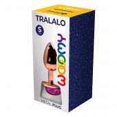 Анальная втулка Wooomy Tralalo Size S c розовым кристаллом - Adrien Lastic в Кемерово Анальная втулка Wooomy Tralalo Size S c розовым кристаллом - Adrien Lastic