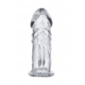 Прозрачная насадка на пенис Uco - 13 см. - A-toys - в Кемерово купить с доставкой