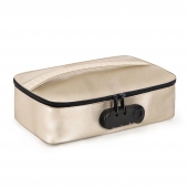 Золотистая сумочка для хранения игрушек Discreet Box - Dorcel - купить с доставкой в Кемерово