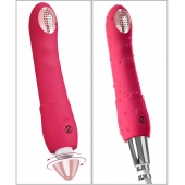 Малиновая насадка на душ с вибрацией Showers to orgasm - 20,1 см. - Orion - купить с доставкой в Кемерово