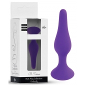 Фиолетовая анальная втулка Silcone Purple Plug Small - 10 см. - Boys of Toys в Кемерово Фиолетовая анальная втулка Silcone Purple Plug Small - 10 см. - Boys of Toys
