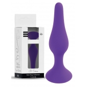 Фиолетовая анальная втулка Silcone Purple Plug Extra Large - 15,5 см. - Boys of Toys в Кемерово Фиолетовая анальная втулка Silcone Purple Plug Extra Large - 15,5 см. - Boys of Toys