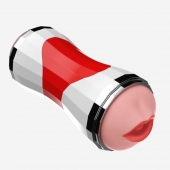 Двусторонний мастурбатор в колбе Power Grip Cup - вагина и ротик - Boys of Toys - в Кемерово купить с доставкой