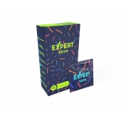 Светящиеся в темноте презервативы Expert Neon - 15 шт. - Expert - купить с доставкой в Кемерово