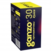 Ароматизированные презервативы Ganzo Juice - 30 шт. - Ganzo - купить с доставкой в Кемерово