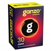 Ароматизированные презервативы Ganzo Juice - 30 шт. - Ganzo - купить с доставкой в Кемерово