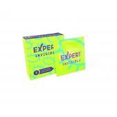 Ультратонкие презервативы Expert Invisible - 3 шт. - Expert - купить с доставкой в Кемерово