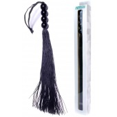 Черная силиконовая плеть - 37 см. - Boys of Toys - купить с доставкой в Кемерово