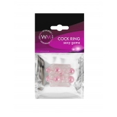 Прозрачная насадка на пенис с цветными шариками - Erowoman-Eroman - в Кемерово купить с доставкой