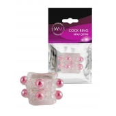 Прозрачная насадка на пенис с цветными шариками - Erowoman-Eroman - в Кемерово купить с доставкой