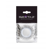 Круглое эрекционное кольцо с длинными «ресничками» - Sextaz - в Кемерово купить с доставкой
