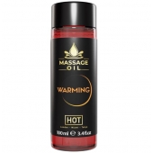 Массажное масло с согревающим эффектом Massage Oil Warming - 100 мл. - HOT - купить с доставкой в Кемерово