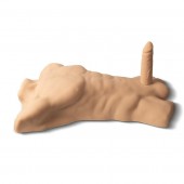 Телесный мужской торс с фаллоимитатором SILEXD Apollo L 7 - Adrien Lastic