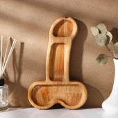 Деревянное блюдо для подачи в форме члена (25 х 16,5 х 1,7 см) - Сима-Ленд - купить с доставкой в Кемерово