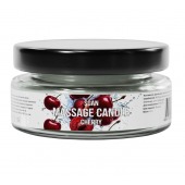 Массажная свеча «Спелая вишня» - 50 мл. - SGAN - купить с доставкой в Кемерово