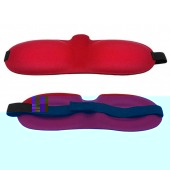 Красная глухая маска на резинке - Sitabella - купить с доставкой в Кемерово