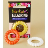 Цветное рельефное эрекционное кольцо Ellasring - Sitabella - в Кемерово купить с доставкой