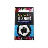 Цветное эрекционное кольцо с шариками Ellasring - Sitabella - в Кемерово купить с доставкой