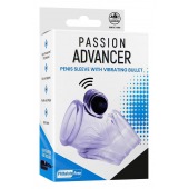Прозрачная насадка на член Passion Advancer - NMC - в Кемерово купить с доставкой