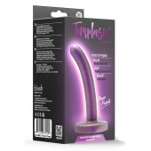 Фиолетовая насадка с гладкой поверхностью Surrender 4.75 Inch Beginner Pegging Dildo - 12 см. - Blush Novelties - купить с доставкой в Кемерово