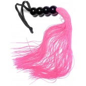Розовая силиконовая плеть - 35,5 см. - Boys of Toys - купить с доставкой в Кемерово
