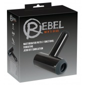 Черный мастурбатор с удобной ручкой Masturbator with 2 Functions - Orion - в Кемерово купить с доставкой