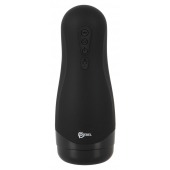 Черный вибромастурбатор с подогревом Masturbator with 3 Functions - Orion - в Кемерово купить с доставкой