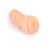 Телесный мастурбатор-вагина с эрекционными кольцами в комплекте - Sexy Girl - в Кемерово купить с доставкой