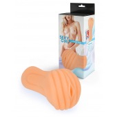 Эластичный мастурбатор в виде вагины телесного цвета - Sexy Girl - в Кемерово купить с доставкой