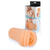 Телесный мастурбатор-вагина с рельефом на поверхности - Sexy Girl - в Кемерово купить с доставкой