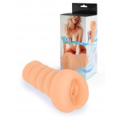 Телесный мастурбатор в виде вагины с узким входом - Sexy Girl - в Кемерово купить с доставкой