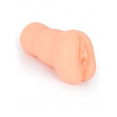 Телесный мастурбатор-вагина с 2 эрекционными кольцами в комплекте - Sexy Girl - в Кемерово купить с доставкой