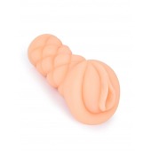 Телесный мастурбатор-вагина с вибропулей и эрекционными кольцами в комплекте - Sexy Girl - в Кемерово купить с доставкой