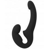 Черный безремневой страпон Share Lite - Fun Factory - купить с доставкой в Кемерово