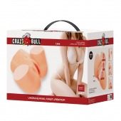 Телесный мастурбатор Liora с 2 любовными тоннелями - Baile - в Кемерово купить с доставкой