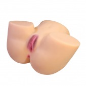 Телесный мастурбатор Liora с 2 любовными тоннелями - Baile - в Кемерово купить с доставкой