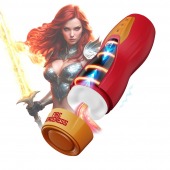 Интерактивный мастурбатор Solara с нагревом, вибрацией и поступательными движениями - Shots Media BV - в Кемерово купить с доставкой