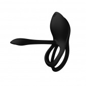 Черное эрекционное виброкольцо Bayek с пультом ДУ - Zalo - в Кемерово купить с доставкой